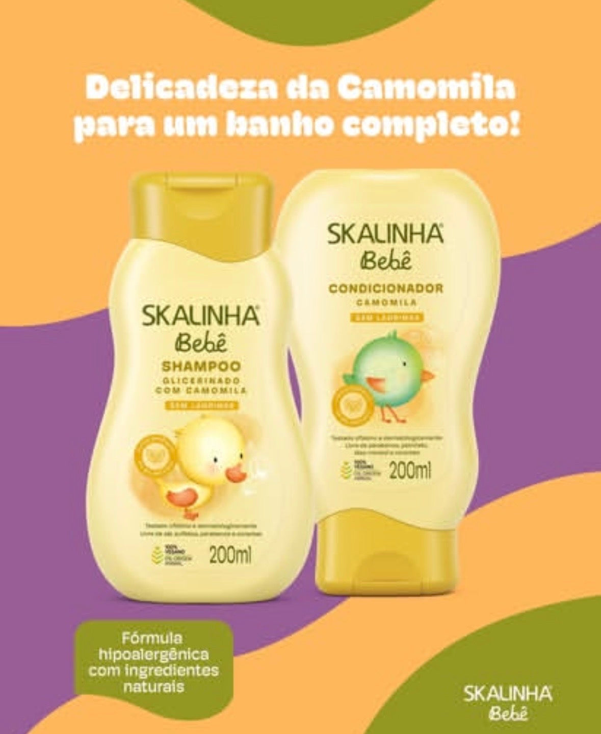 Shampoo 200ml & conditioner 200ml