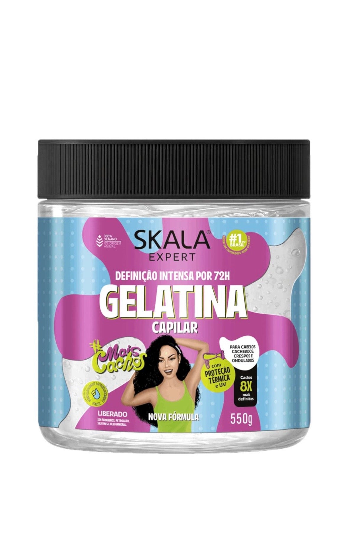 Gelatina mais cachos 550gram